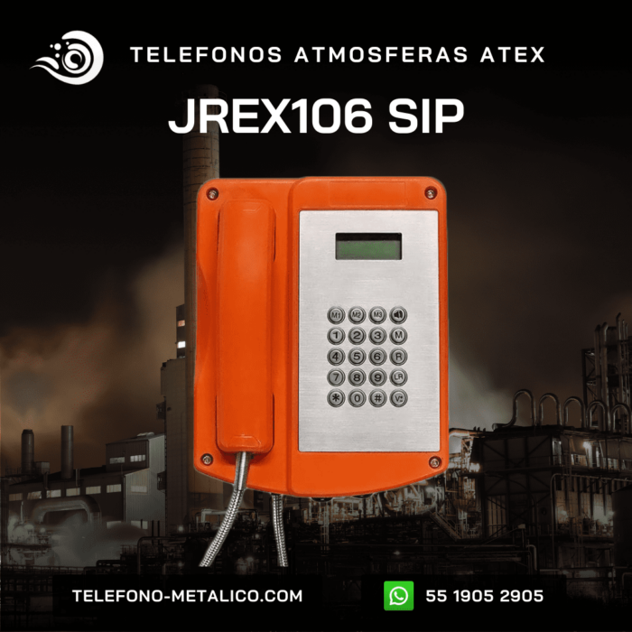 Vozell® Telefonos ATEX Industriales